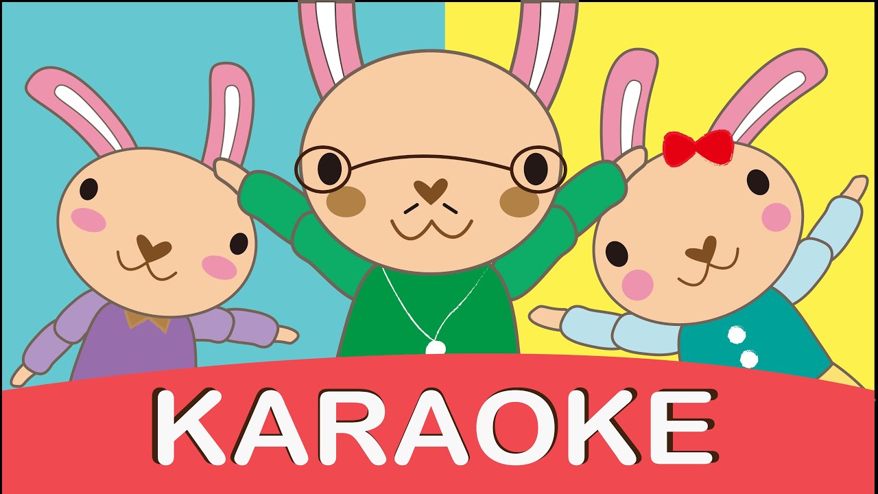 Karaoke; Head, Shoulders, Knees and Toes Children Nursery Rhyme