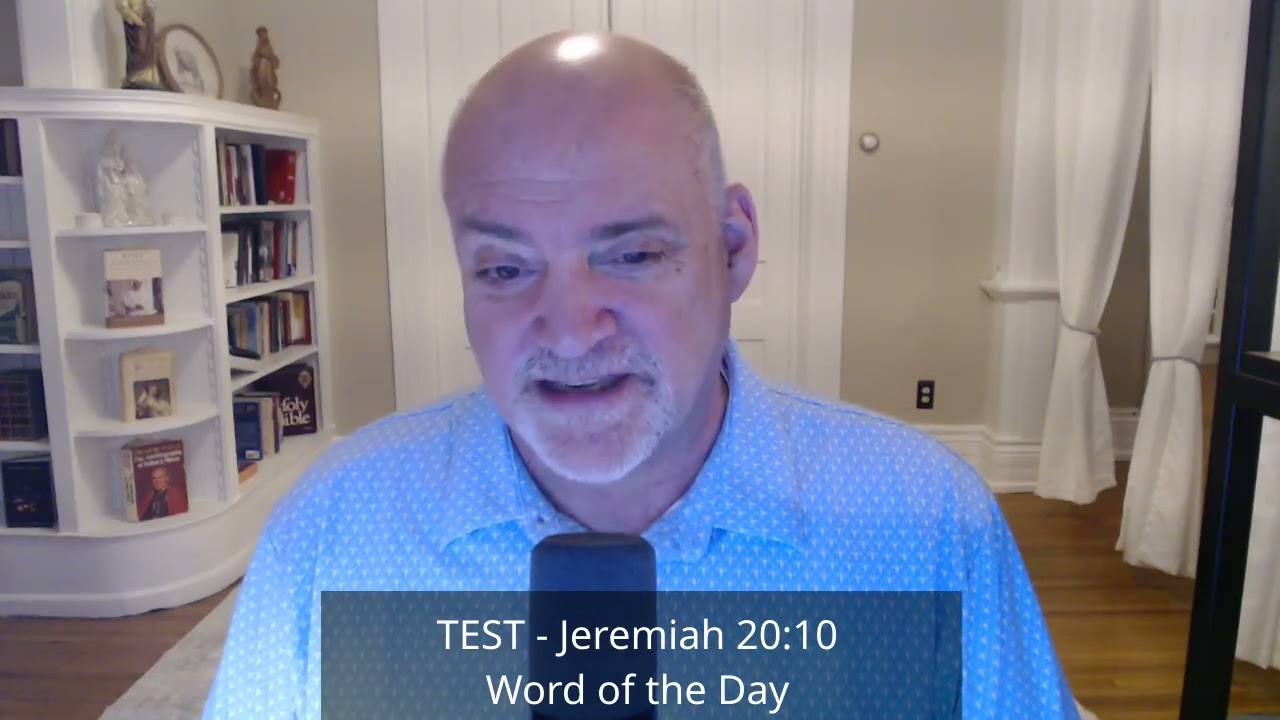 TEST | Word of the Day | 3/27/26