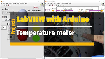 LabVIEW with Arduino #EP6 Temperature meter