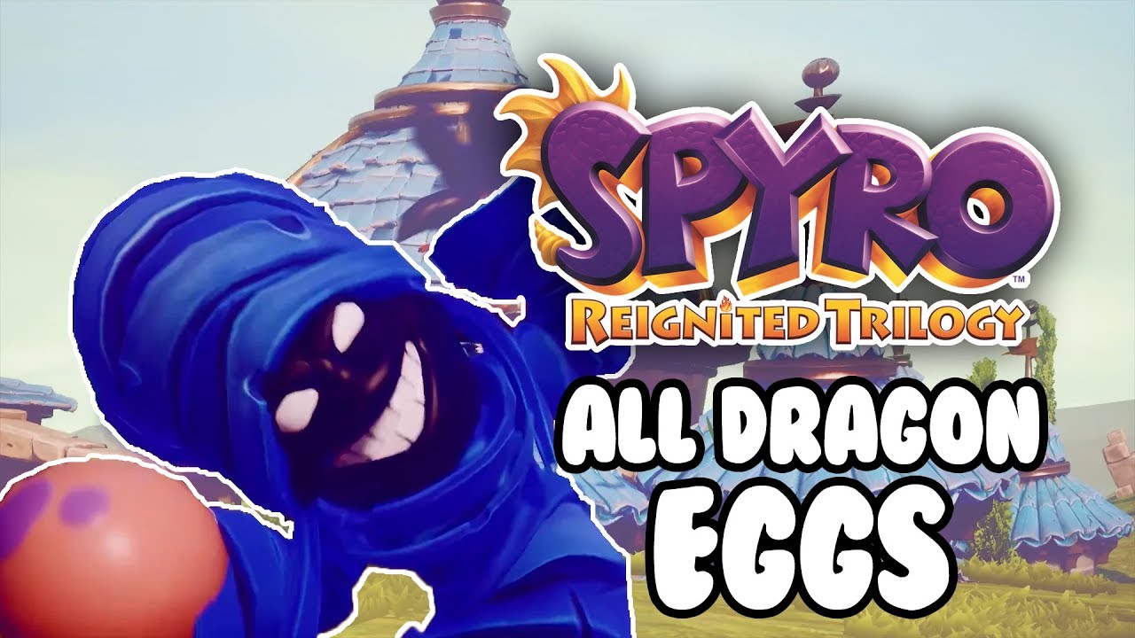 Spyro 1 All Dragon Eggs (Reignited Trilogy) YouTube