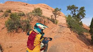 MOAB SLICK ROCK TRAIL ON DIRT BIKES