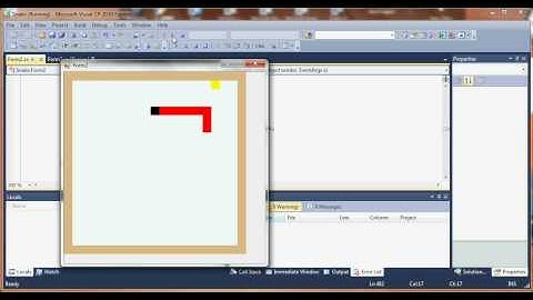 C# - Classic game: Snake part 3