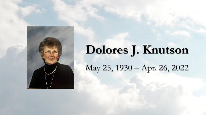 Dolores Knutson memorial service - June 3, 2022