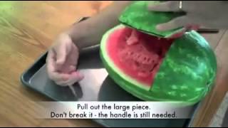 How To Carve A Watermelon Baby Carriage   Interesting Things