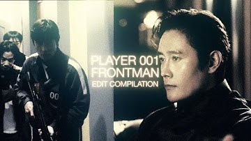player 001 | frontman | lee byung-hun squid game edits