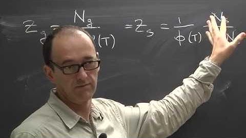 ICTP MediaCore Statistical mechanics Lecture 25 of 29