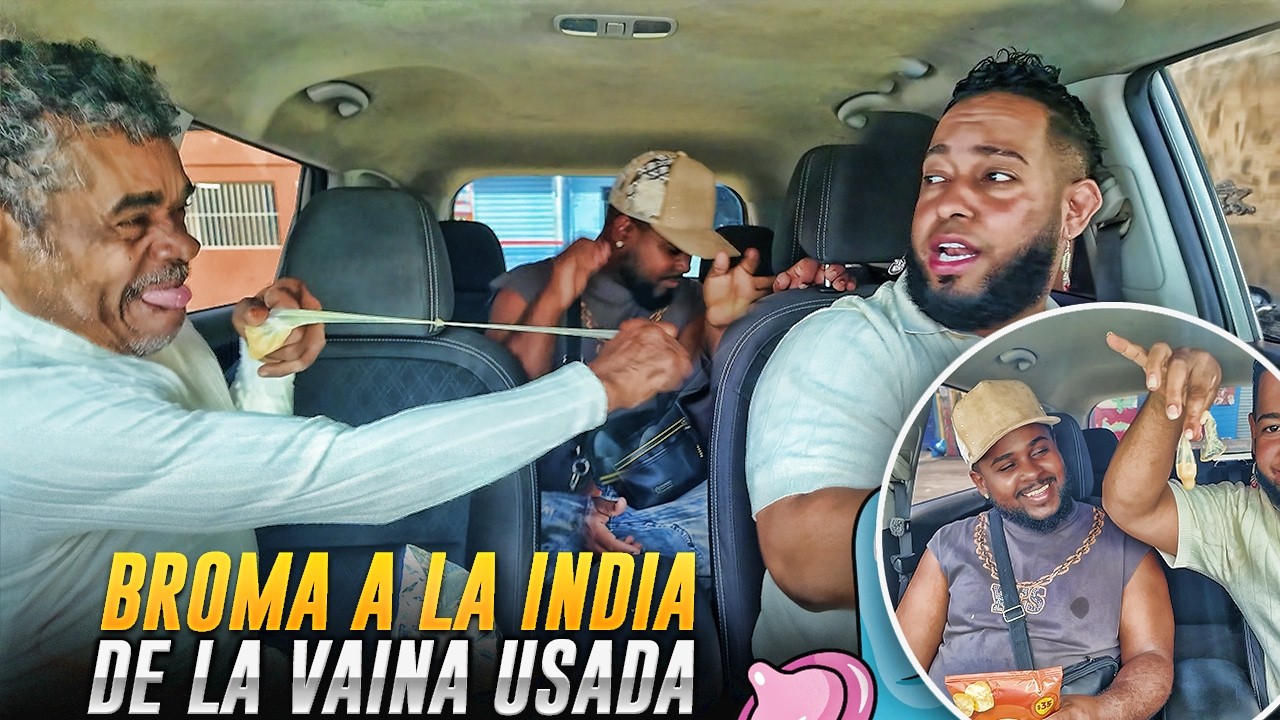 LE HACEMOS UNA BROMA A LA INDIA CON LA VAINA USADA EN LA PAPITA
