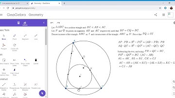 Olympiad Geometry Problem #30: Incenter, Equal Segments, Perpendicular