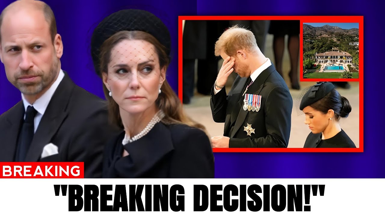 Сассексы скорбят после того, как Уильям и Кейт приняли очень важное решение относительно Монтесит...