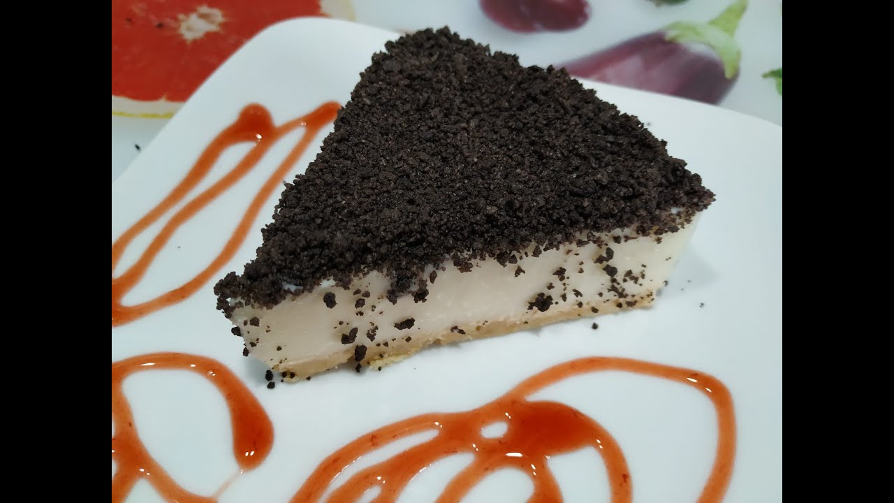 TARTA FRIA DE QUESO CON COBERTURA DE OREO EN MAMBO!!!