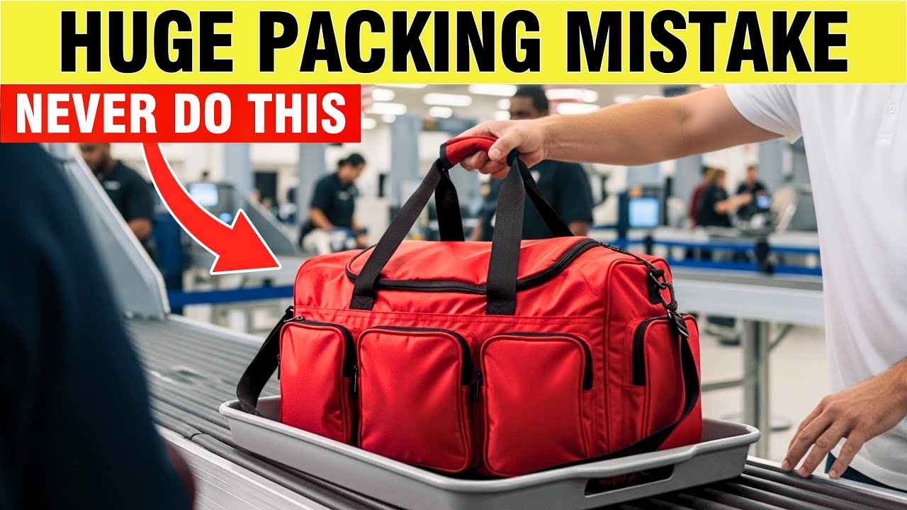 Ошибки в ручной клади, которые могут испортить вашу поездку (вы ОБЯЗАНЫ знать)