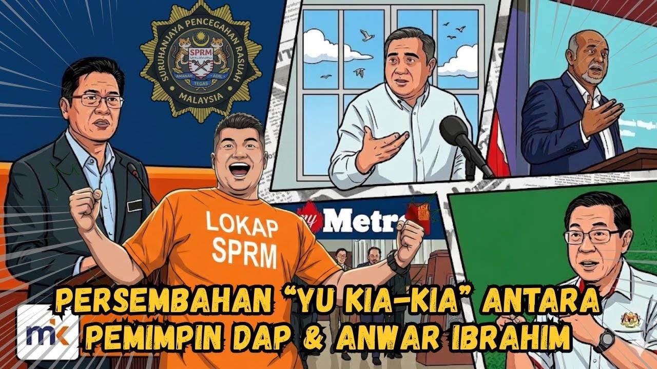 Persembahan “Yu Kia-Kia” Antara Pemimpin DAP Dan Anwar Ibrahim