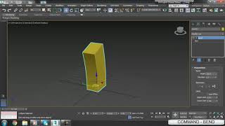 BEND COMMAND IN 3DS MAX