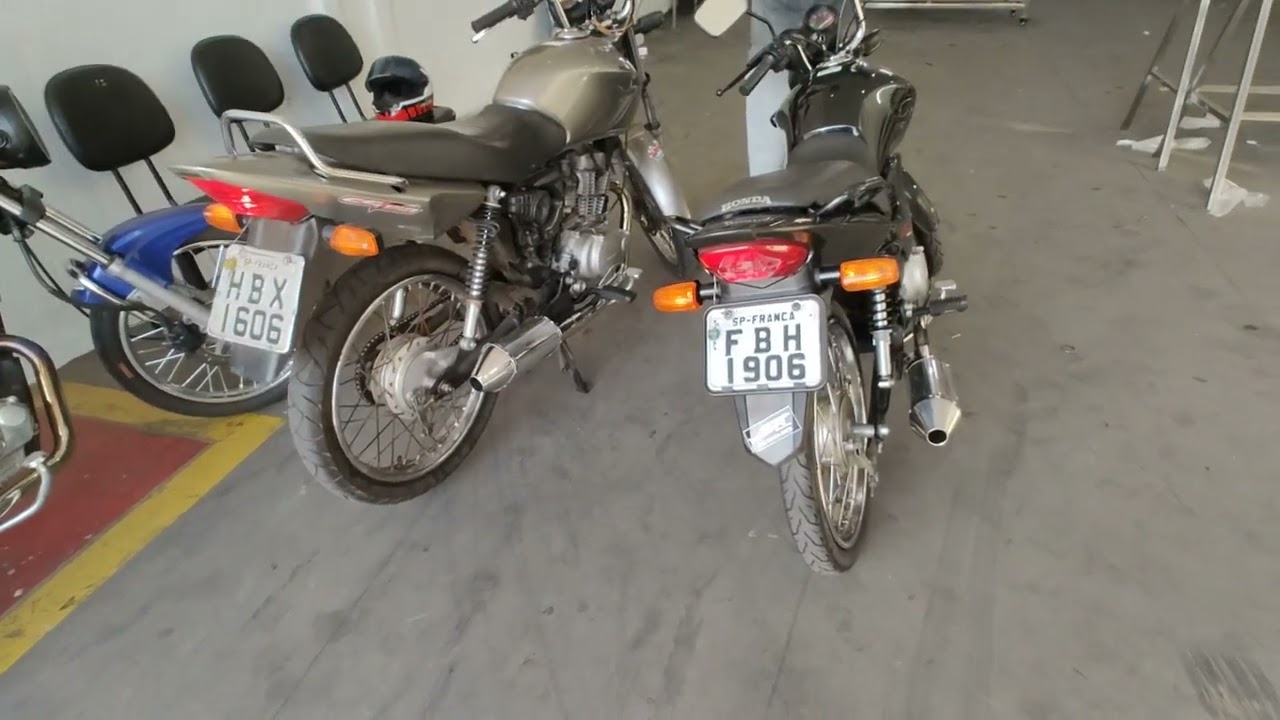 Comparativo Escapamento DORE X S.A RACING