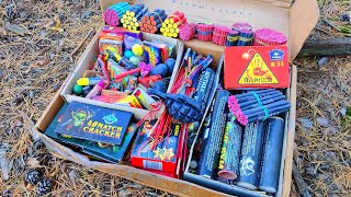 ✅🔥MEGA Test Fireworks and Firecrackers 🔴ВЗОРВАЛ ЯЩИК ПЕТАРД НА ПОЛЯНЕ🔥🧨Тест большой Петарды 💣