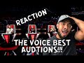 UK REACTION TO THE VOICE TOP 10 BEST AUDITIONS!!!