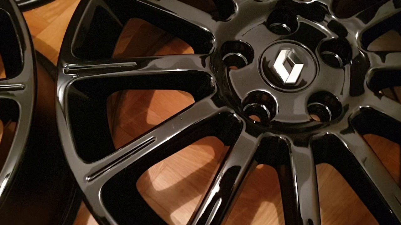Renault Clio RS 195 197 Rims Felgen Metallic Black Schwarz YouTube