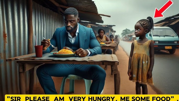 Sir please very hungry, give me some food" .. Little girl begs the stranger for food unaware - YouTube