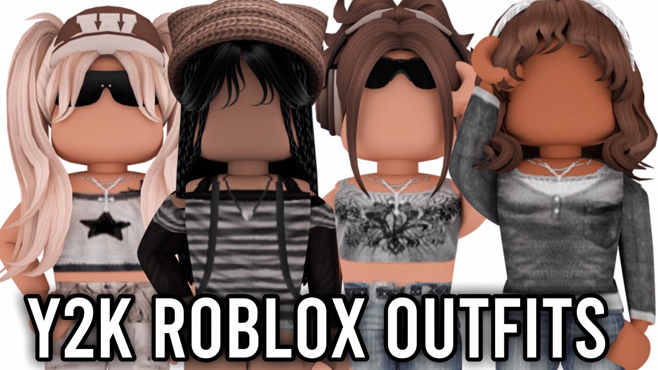 aesthetic Y2K roblox outfits! *WITH CODES + LINKS* - YouTube