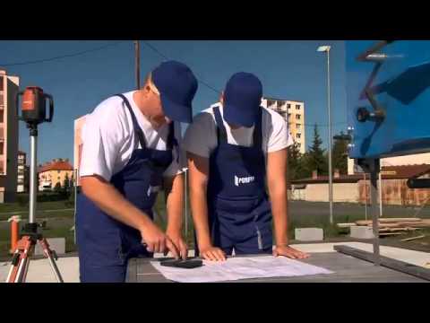 Založenie stavby a prvého radu – PORFIX