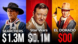How Much John Wayne Was Paid For Every Movie Before He Died