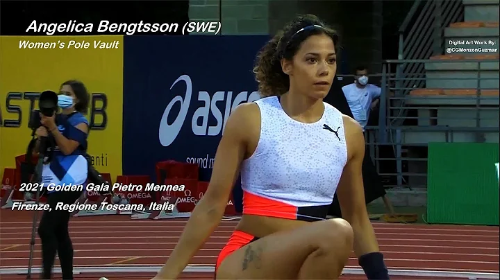 Angelica Bengtsson (SWE) in competition at the 202...