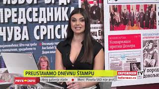 PRVE INFO - PUKAO PROTEST BLOKADERA ISPRED INFORMERA