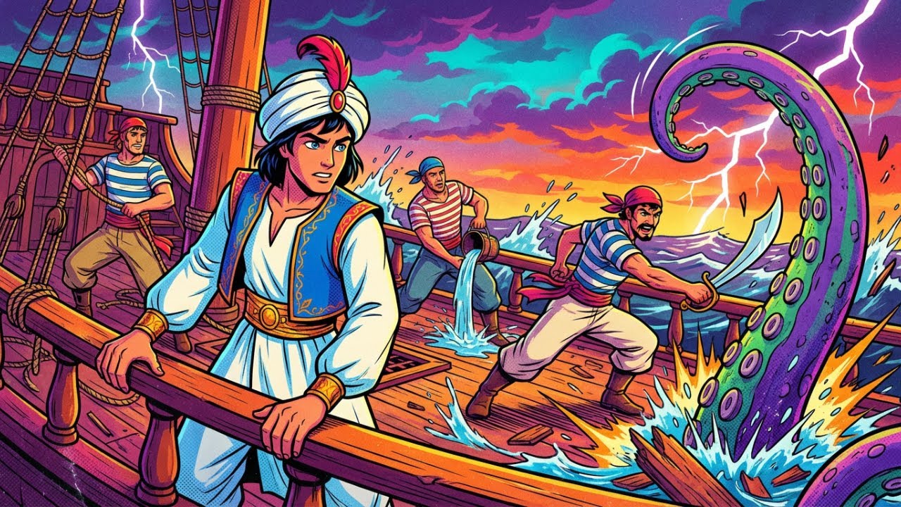 قصة رحلات السندباد السبعة الأصلية كما لم تسمعها من قبل