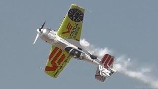 Incredible Sukhoi Su-31 Aerobatic Airshow Flight!-Cobras, loops, rolls, spins, lowpasses! AFW2013