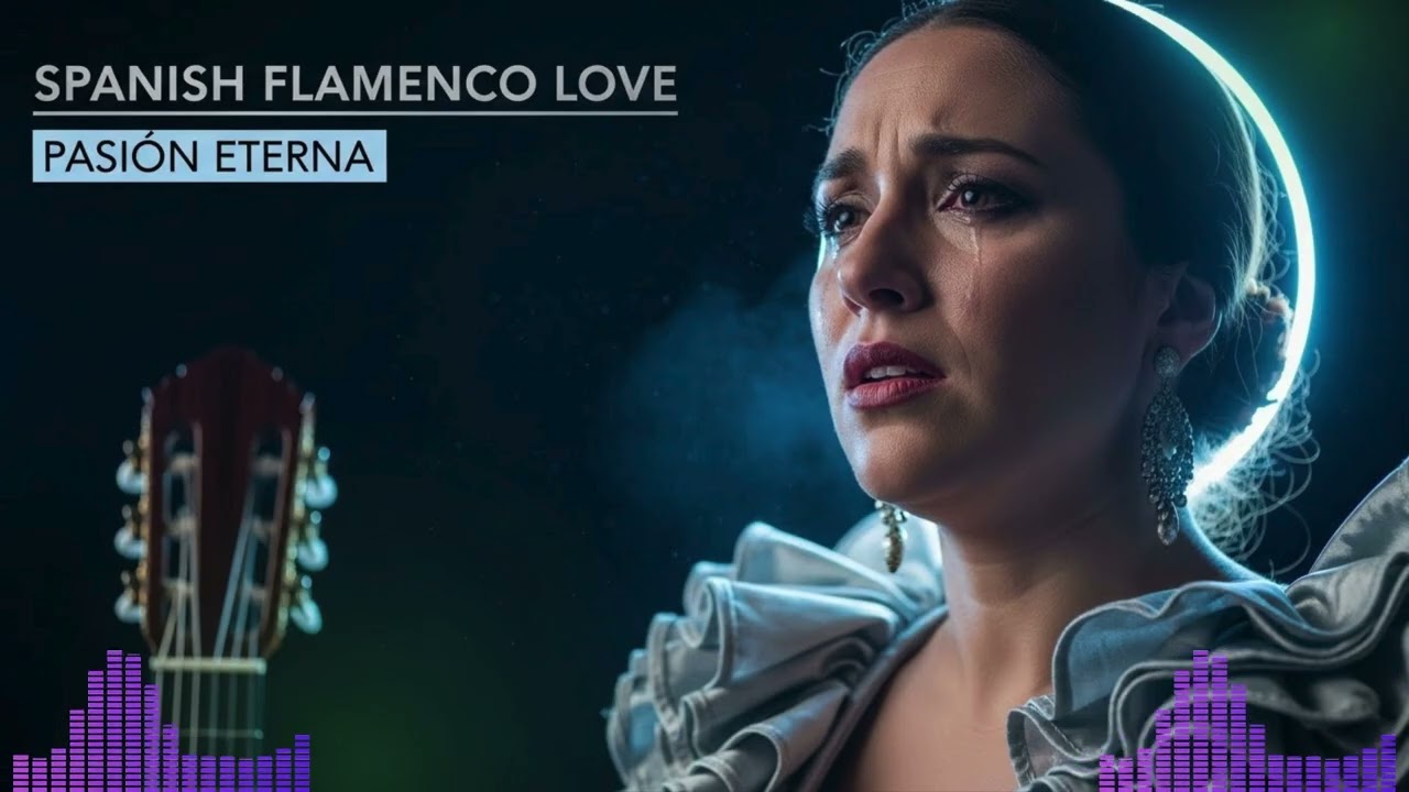 Emotional Spanish Flamenco Love Music | Pasión Eterna – Guitar, Palmas & Female Vocal💃