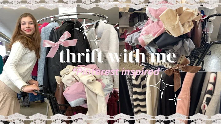 thrift with me for my dream fall wardrobe 🕯️🎀✨ outfit inspo + haul