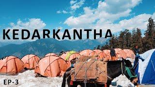 Kedarkantha Trek in March - Part 1 | Juda Ka Talab & Basecamp | Lyadkhor Explorer