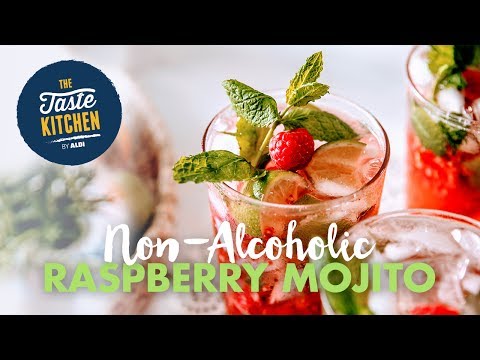 non-alcoholic-raspberry-mojito