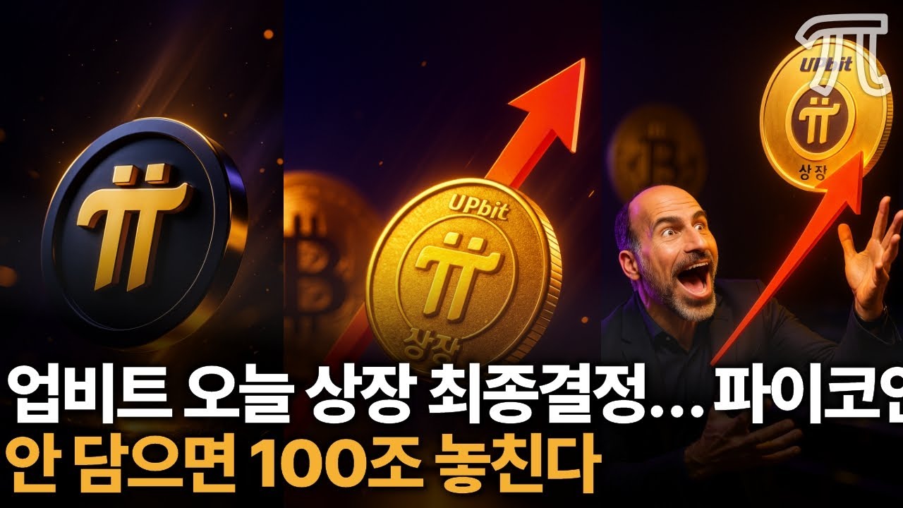단독 파이코인 업비트 상장, 오늘 최종결정! 100조 쏟아진다? - YouTube