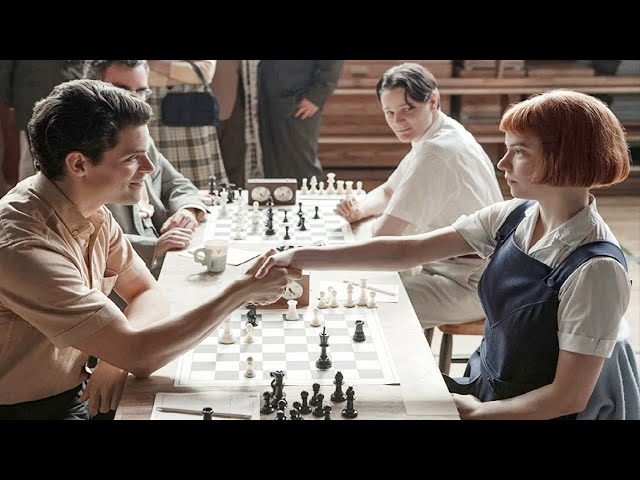 The Queens Gambit Season 1 Episode 2 Beth Harmon VS Townes 