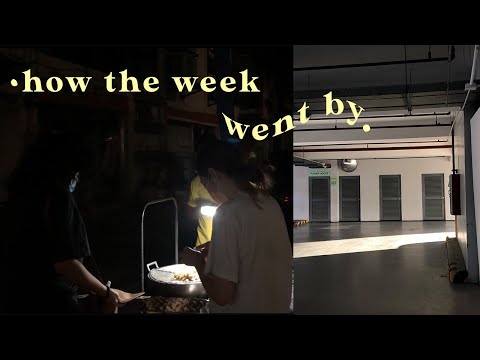 how the week went by ☁️