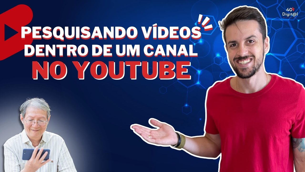 Como pesquisar um vídeo em um canal do  