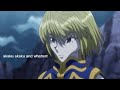 Kurapika being unintentionally funny for 3 mins straight