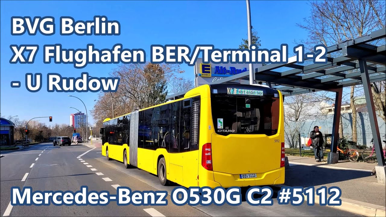BVG Berlin - Linie X7, Mercedes-Benz O530G C2 #5112