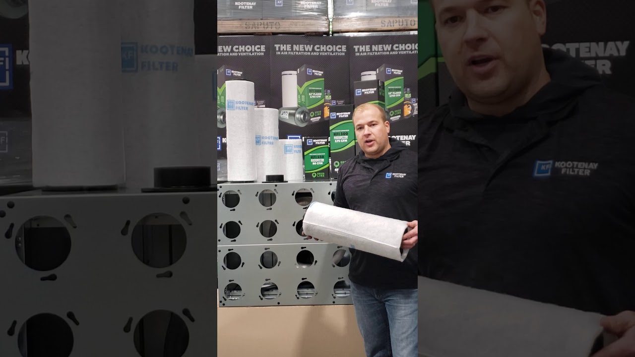 Mini Carbon Filters by Kootenay Filters - GL150/300/425