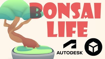 Super simple bonsai tree modeling #stylized