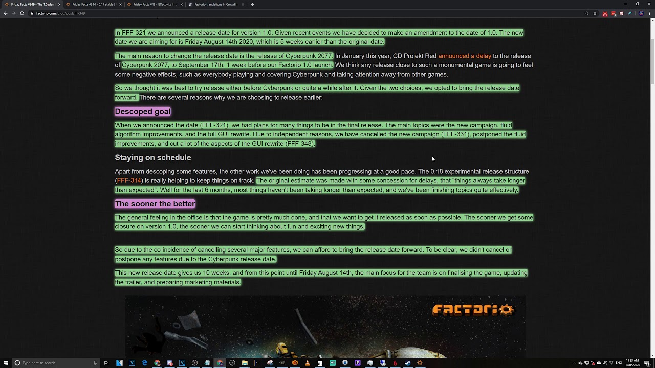 Factorio Friday Facts 