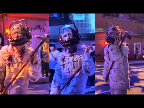 徘徊時でも華麗なステップを魅せる！イケメン金髪逆トラゾンビ ハロウィーン・ホラー・ナイト / USJ HALLOWEEN HORROR NIGHTS 2023