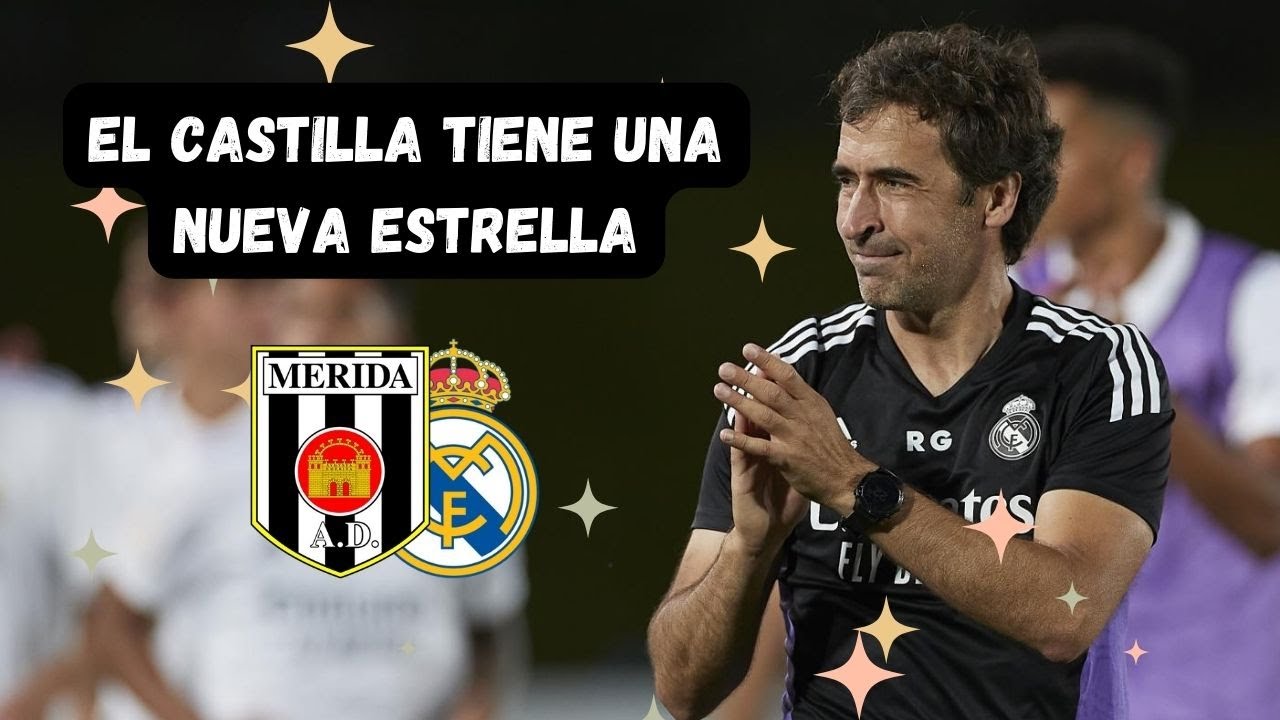 ⭐ La nueva estrella del Real Madrid Castilla de Raúl ⭐ - YouTube