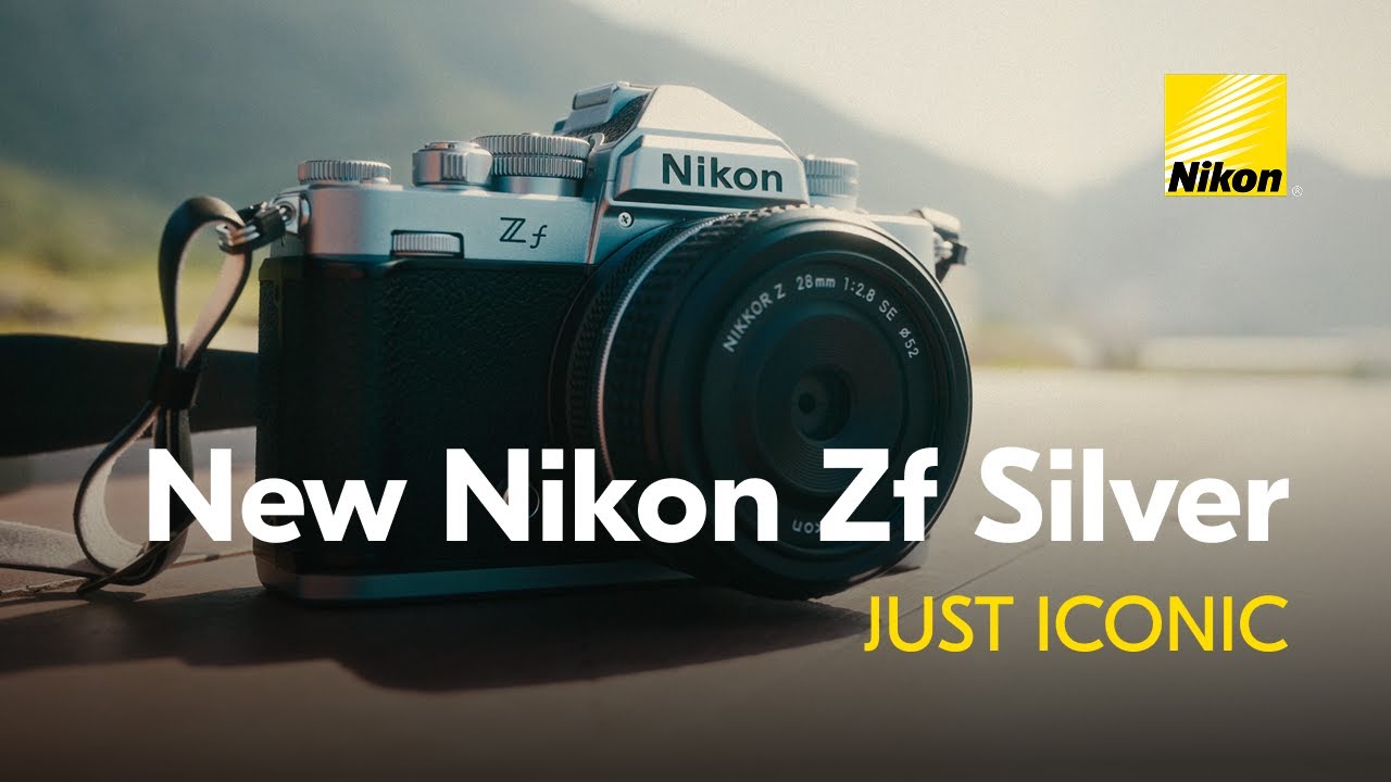 Introducing the new Nikon Z f Silver! - YouTube