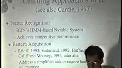 Andrew Kehler  Adventures in Learning Discourse Interpretation Strategies for Information Extraction