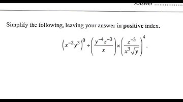 GCE O-Level E-Maths: Solving Indices Equation | How to pass gce o level