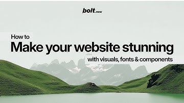 How to Build a BEAUTIFUL Website & Make a Template (Bolt.new)