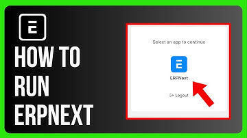 How to Run ERPNext