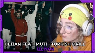 CEREN / Heijan feat. Muti - Turkish Drill  İZLİYOR ve YORUMLUYOR